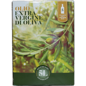 Bag in box olio evo 5L